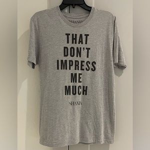 Concert T-Shirt Shania Size Small